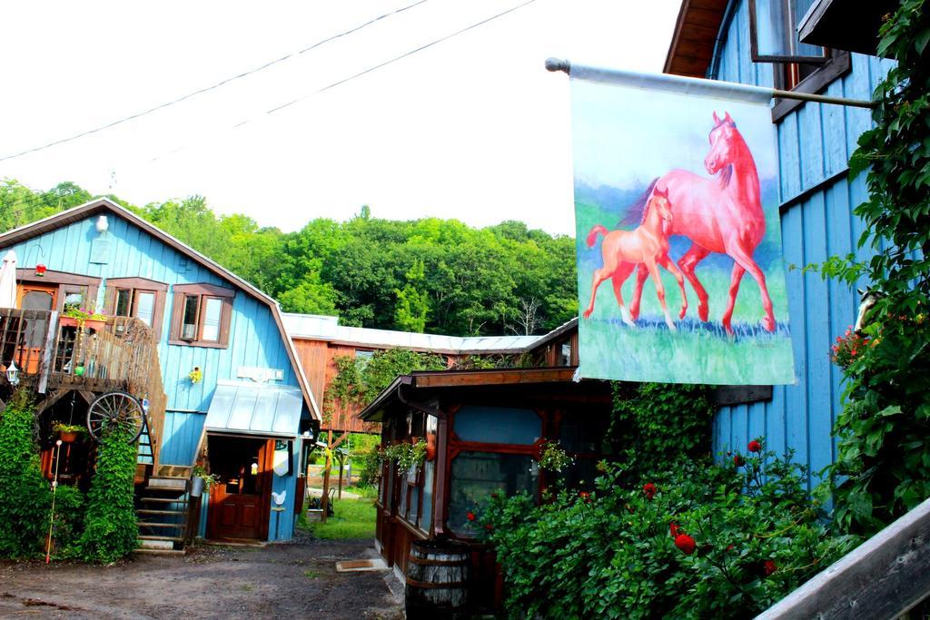 Auberge Le Cheval Bleu Saint-Alphonse-Rodriguez 외부 사진